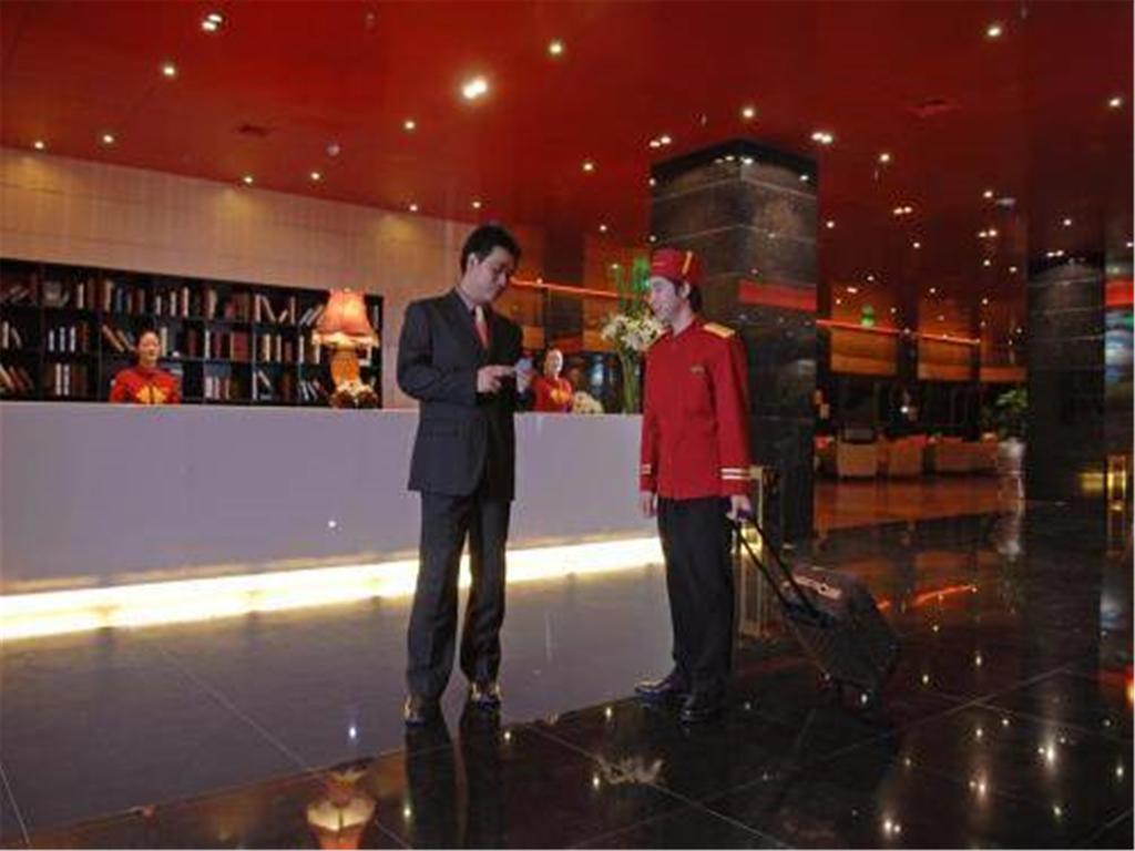 Gloria Plaza Hotel Kangqiao Shanghái Interior foto
